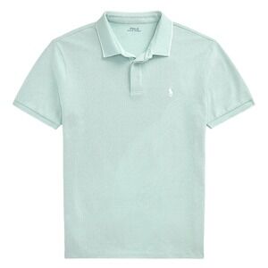 MENS POLO RALPH LAUREN S/S CUSTOM FIT POLO SHIRT~XXL~GREEN~NWT